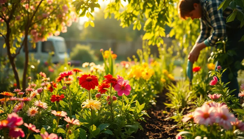 Green Feathers : Cinq actions essentielles en avril pour un jardin d'été florissant