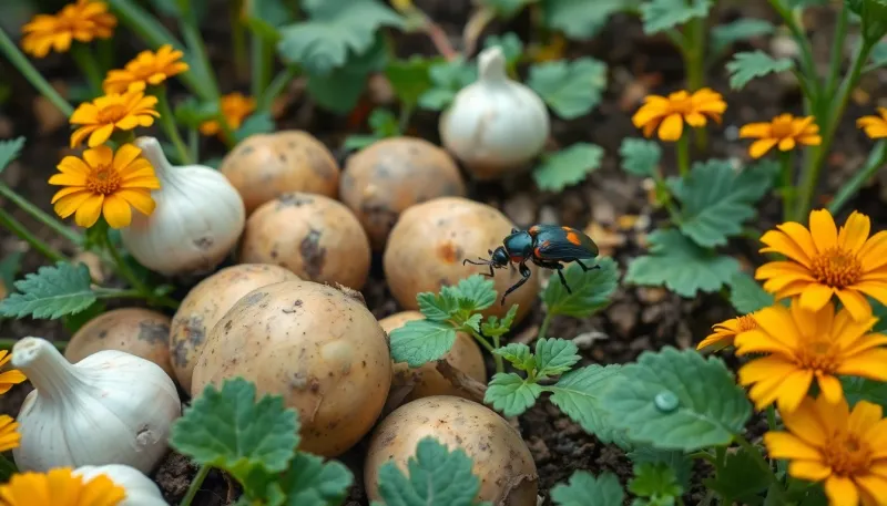 Leptinotarsa decemlineata : Protégez vos tubercules avec ces solutions naturelles rapides