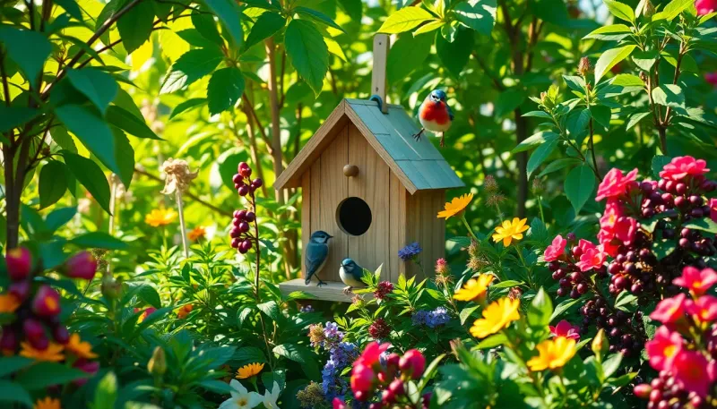 Ligue pour la Protection des Oiseaux : créer un jardin accueillant pour les mésanges au printemps