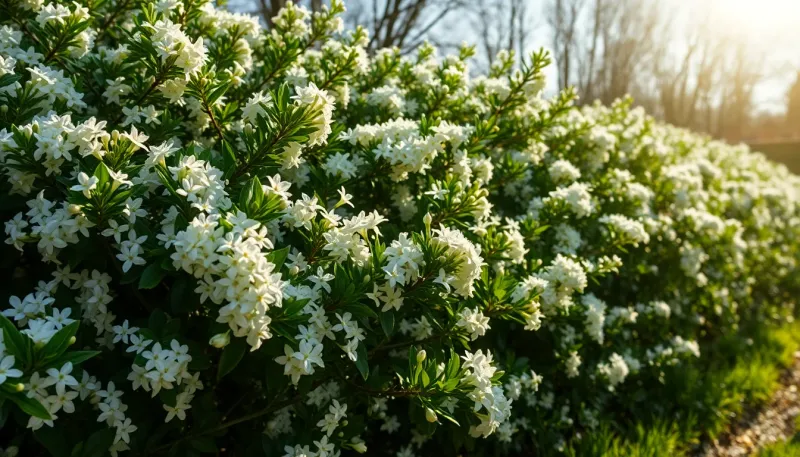 Osmanthus burkwoodii : l'arbuste parfumé qui embellit vos bordures au printemps