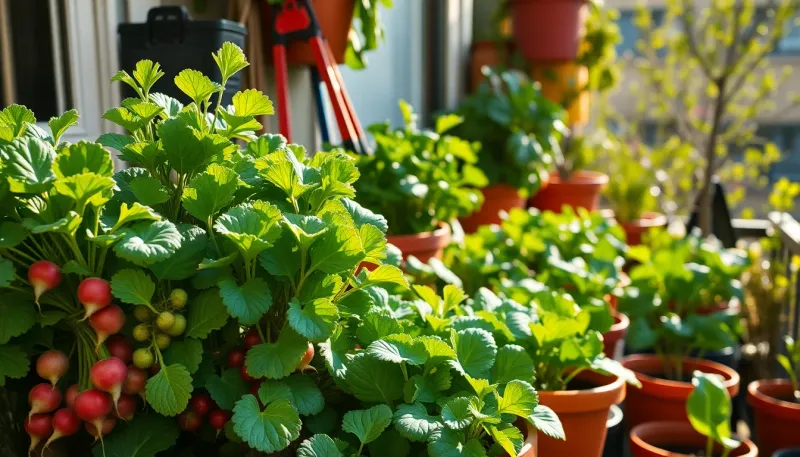 Potager urbain : des légumes à semer en avril pour une récolte rapide et savoureuse